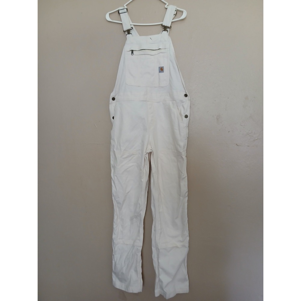 Carhartt Overalls Womens Small Double Knee Carpenter Western Work Hammer Loop